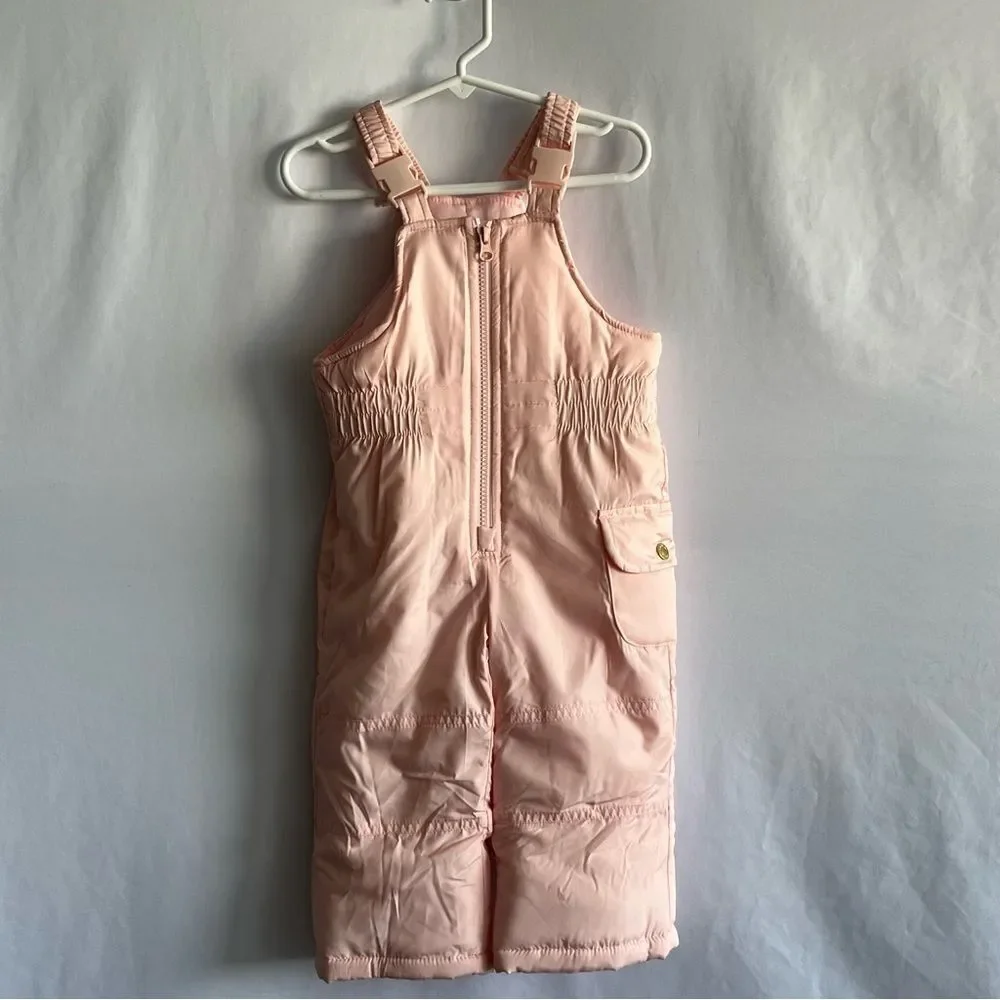 Carter's Light Pink Ski Bib